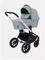 Коляска 3 в 1 Mowbaby Zoom PU silver green tea 4670078647658