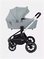 Коляска 3 в 1 Mowbaby Zoom PU silver green tea 4670078647658