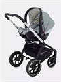 Коляска 3 в 1 Mowbaby Zoom PU silver green tea 4670078647658