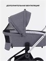 Коляска 3 в 1 Mowbaby Zoom Silver 2025 grey 4670078666208