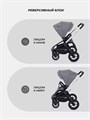 Коляска 3 в 1 Mowbaby Zoom Silver 2025 grey 4670078666208