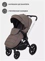 Коляска 3 в 1 Mowbaby Zoom Silver 2025 cacao brown 4670078666222