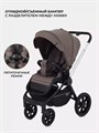 Коляска 3 в 1 Mowbaby Zoom Silver 2025 cacao brown 4670078666222