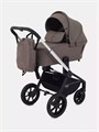 Коляска 3 в 1 Mowbaby Zoom Silver 2025 cacao brown 4670078666222