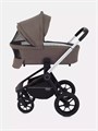 Коляска 3 в 1 Mowbaby Zoom Silver 2025 cacao brown 4670078666222