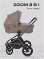 Коляска 3 в 1 Mowbaby Zoom PU Mocca 4670078668653