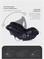 Коляска 3 в 1 Mowbaby Zoom Air Silver Black 4670078674364