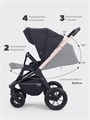 Коляска 3 в 1 Mowbaby Zoom Air Gold Black 4670078674357