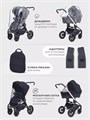 Коляска 3 в 1 Mowbaby Zoom Air Gold Black 4670078674357