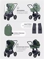 Коляска 3 в 1 Mowbaby Zoom Air Olive 4670078674371