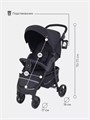 Коляска прогулочная Mowbaby Cross Gold Black 4670078615664