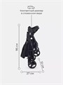 Коляска прогулочная Mowbaby Cross Gold Black 4670078615664