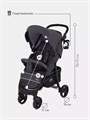 Коляска прогулочная Mowbaby Cross carbon 4670078608574