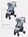 Коляска прогулочная Mowbaby Cross silver 4670078608581