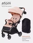 Коляска прогулочная Mowbaby Atom Pink 4670078638946