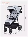 Коляска прогулочная Rant Volt Light grey 4670078641809