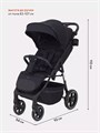 Коляска прогулочная Rant Volt Midnight black 4670078641854