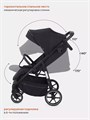 Коляска прогулочная Rant Volt Midnight black 4670078641854