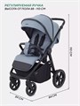 Коляска прогулочная Mowbaby Trail Blue 4670078642974