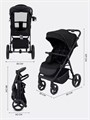 Коляска прогулочная Mowbaby Nimbus Black 4670078653628