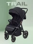 Коляска прогулочная Mowbaby Trail 2025 Black 4670078657381