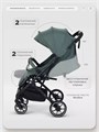 Коляска прогулочная Mowbaby Airy plus Olive 4670078679406