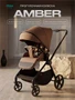 Коляска прогулочная Mowbaby Amber Coffee 4670078679468