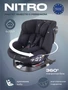 Автокресло Rant Nitro isofix 0/1/2/3 (0-36 кг) Black 4670078618047