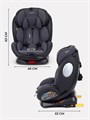 Автокресло Rant Basic Twist Pro Isofix 0/1/2/3 (0-36 кг) Grey 4670078652775