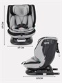 Автокресло Mowbaby Motion isofix (40-150 см) Light grey 4670078648945