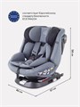 Автокресло Rant Nitro isofix 0/1/2/3 (0-36 кг) Grey/Black 4670078618016