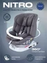 Автокресло Rant Nitro isofix 0/1/2/3 (0-36 кг) Grey 4670078635143