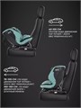 Автокресло Mowbaby Motion isofix (40-150 см) Green 4670078648921