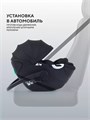 Автокресло Rant Aster Zero (40-87см) Black 4670078663320
