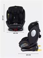 Автокресло Rant Basic Twist Pro Isofix 0/1/2/3 (0-36 кг) Black 4670078652799