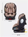 Автокресло Rant Basic Twist Pro Isofix 0/1/2/3 (0-36 кг) Beige 4670078652805