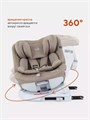 Автокресло Rant Nitro isofix 0/1/2/3 (0-36 кг) Beige 4670078653574