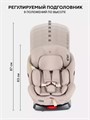 Автокресло Rant Basic Twist Next isofix группа 0+/1/2/3 (0-36 кг) Beige 4670078674036