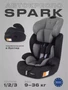 Автокресло Rant Basic Spark 1/2/3 (9-36 кг) Grey 4670078627742