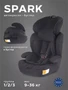 Автокресло Rant Basic Spark Next группа 1/2/3 (9-36 кг) Black 4670078673541