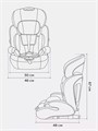 Автокресло Rant Basic Spark Next Isofix группа 1/2/3 (9-36 кг) Black 4670078675309