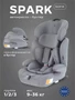 Автокресло Rant Basic Spark Next Isofix группа 1/2/3 (9-36 кг) Grey 4670078675316