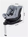 Автокресло Mowbaby Stage isofix (40-150 см) Grey 4670078648983