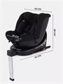 Автокресло Mowbaby Stage isofix (40-150 см) Black 4670078648969