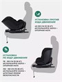 Автокресло Mowbaby Stage isofix (40-150 см) Black 4670078648969
