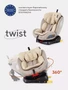 Автокресло Rant Basic Twist 0/1/2/3 (0-36 кг) Cream 4670078647542