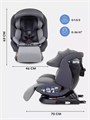 Автокресло Rant Nitro Plus isofix 0/1/2/3 (0-36 кг) Grey 4670078657206