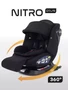 Автокресло Rant Nitro Plus isofix 0/1/2/3 (0-36 кг) Black 4670078657183
