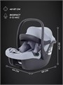 Автокресло Rant Carry 2.0 (40-87 см) Grey 4670078649034
