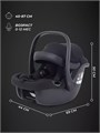 Автокресло Rant Carry 2.0 (40-87 см) Black 4670078649003